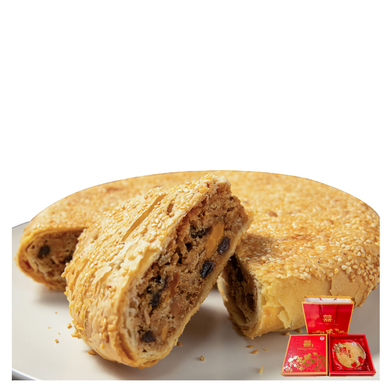 芝麻核桃酥(蛋奶素)